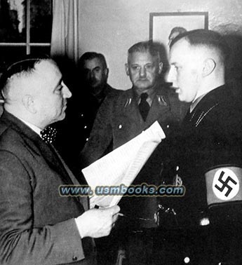 Reichsorganisationsleiter der NSDAP Dr. Robert Ley with Nazi political leader